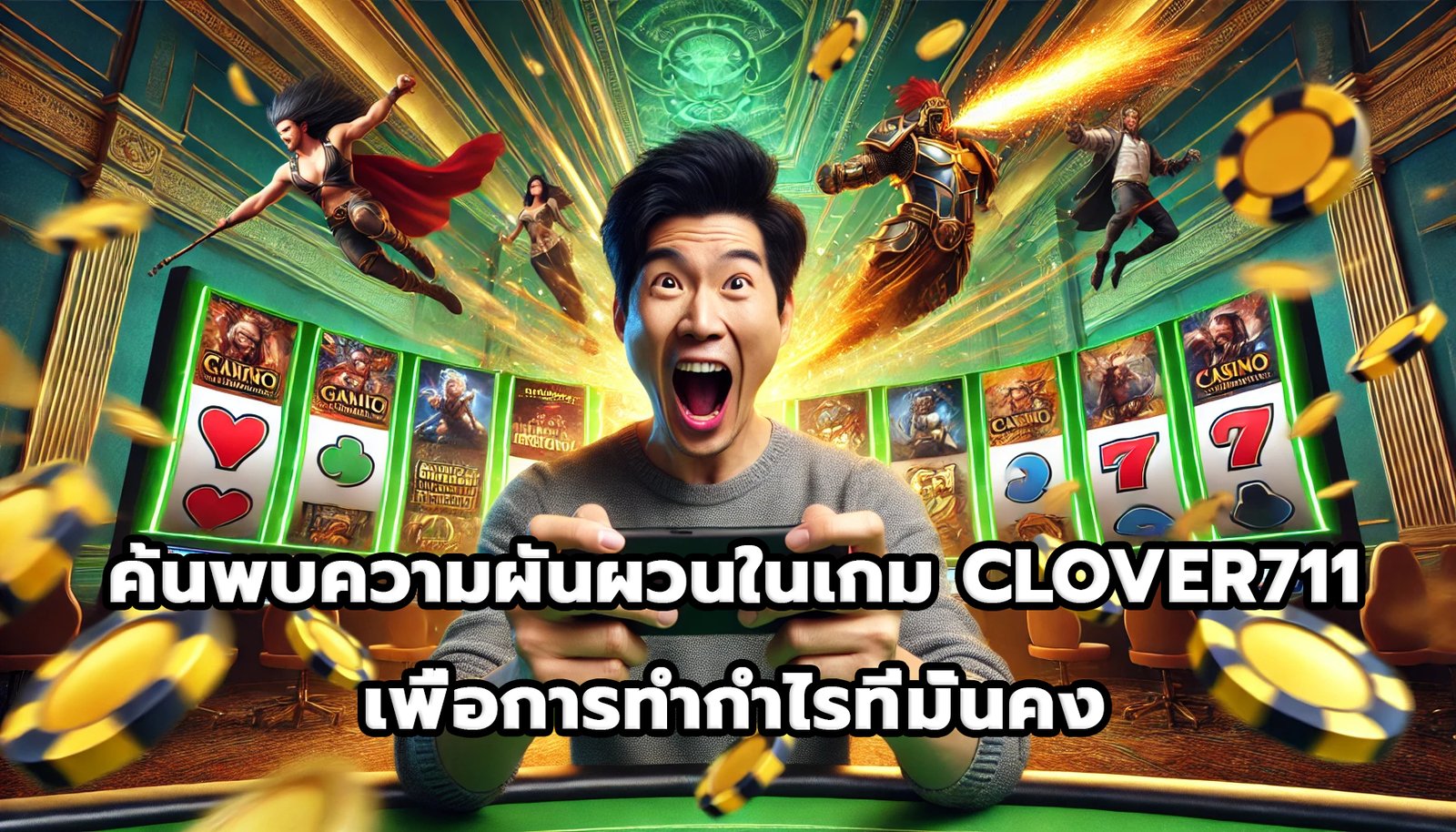 ค้นพบความผันผวนในเกม CLOVER711เพื่อการทำกำไรที่มั่นคง-9